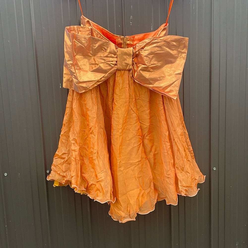 My own design custom made bow dress